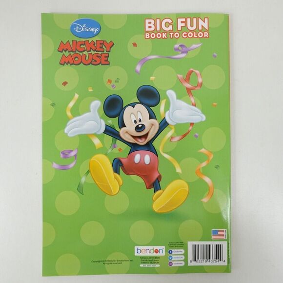 Mickey Mouse and Friends Coloring Books and Flash Card Sets - Picture 5 of 7